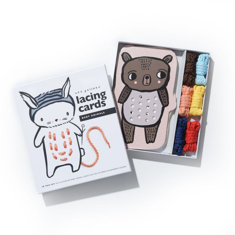 cartes-a-lacer-bebes-animaux wee gallery 2