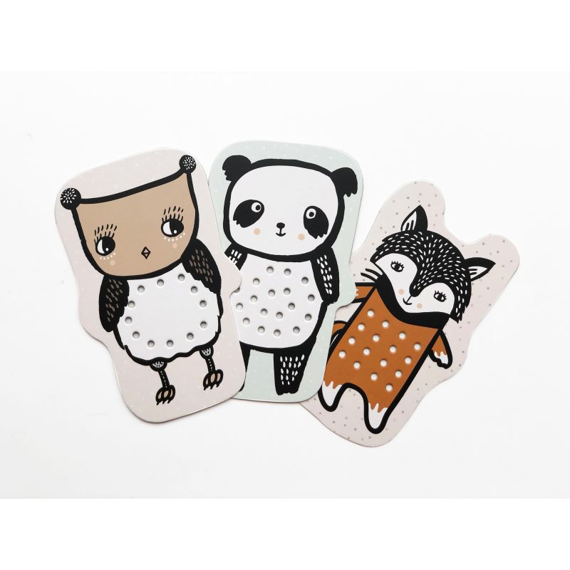 cartes-a-lacer-bebes-animaux wee gallery 3