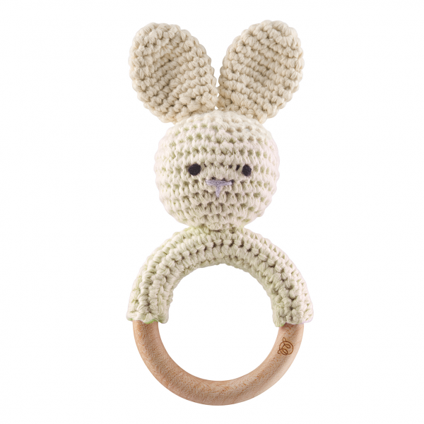 Doudou lange Lapin crème Maylily