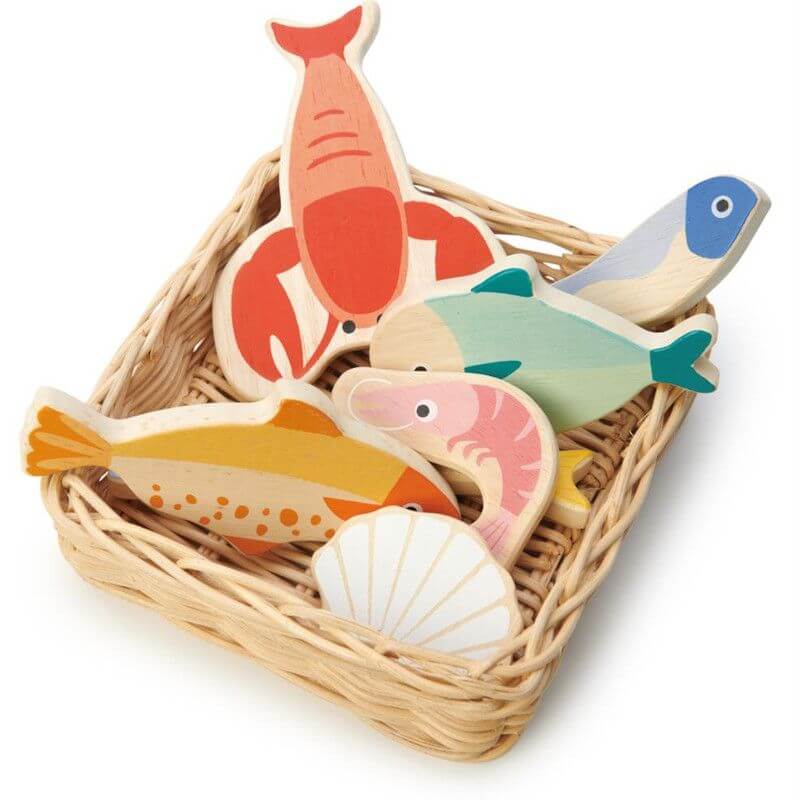 Panier poissons et crustacés Tender Leaf Toys