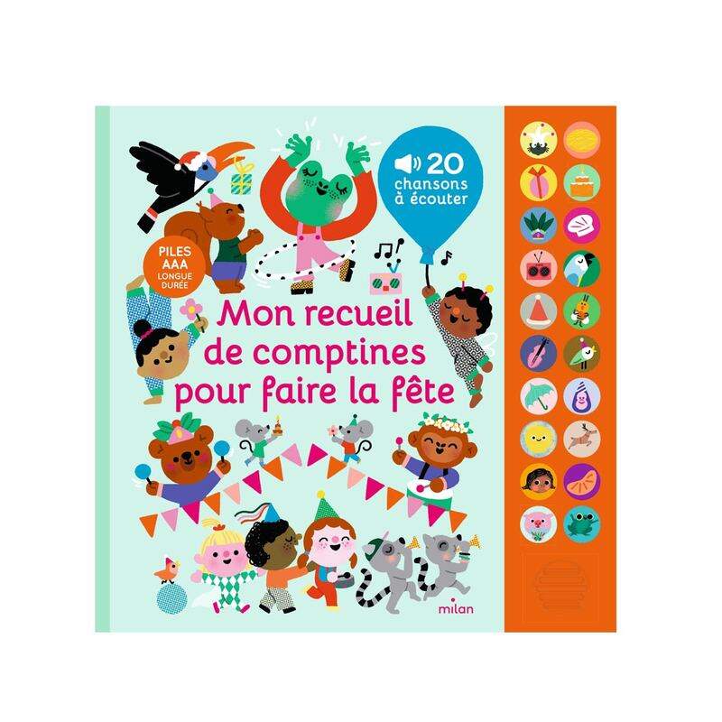 livre sonore bébé, livre musical bébé, comptines sonores