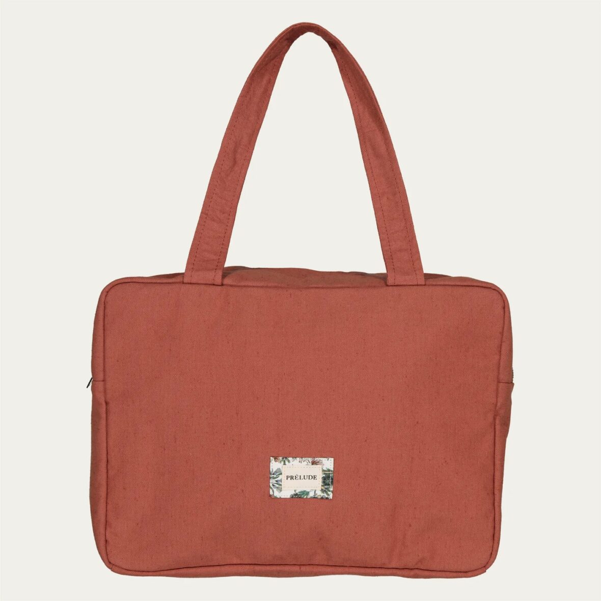 Sac à langer terracotta avec matelas intégré – Prélude