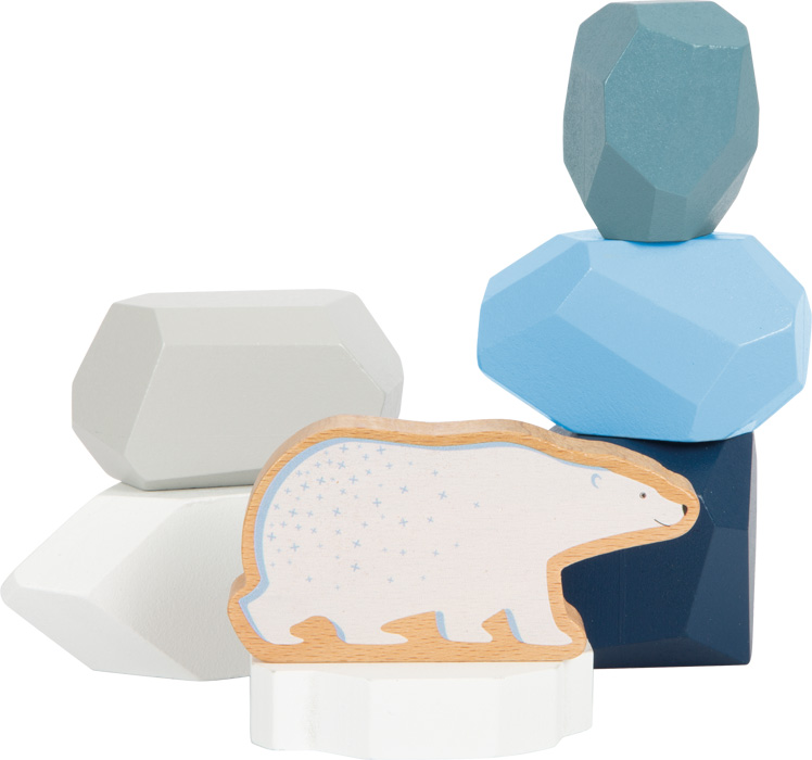 12440_small_foot_Balanciersteine_aus_Holz_Arctic_Eisbaer_Steine_Eis_Wasser