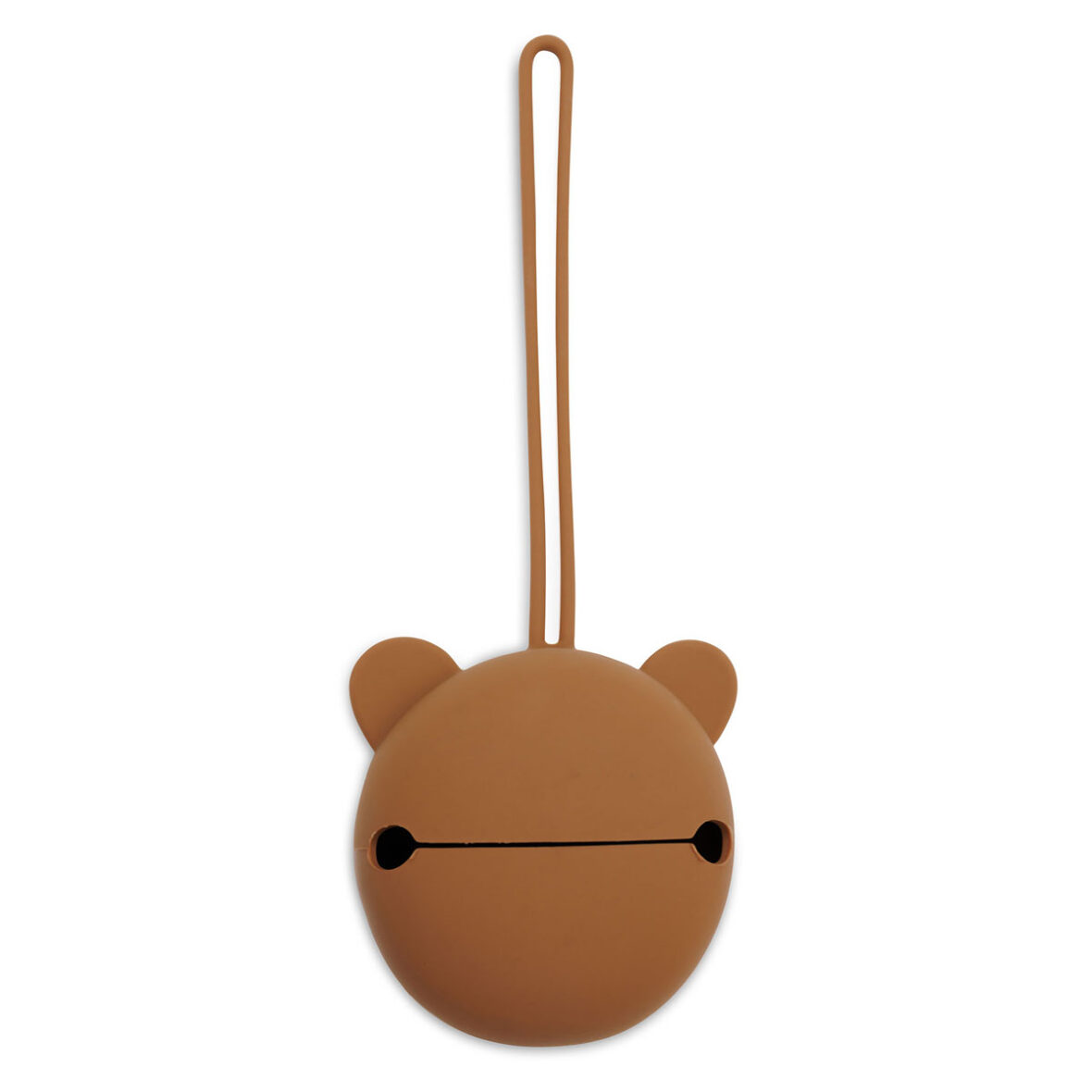 Etui à sucettes silicone caramel Jollein