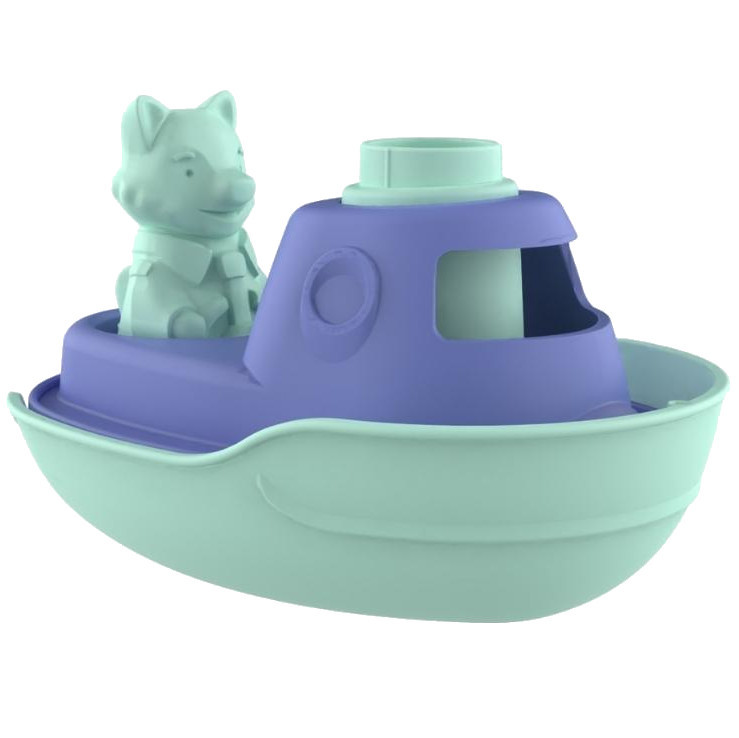 Bateau 2 en 1 turquoise Le jouet simple