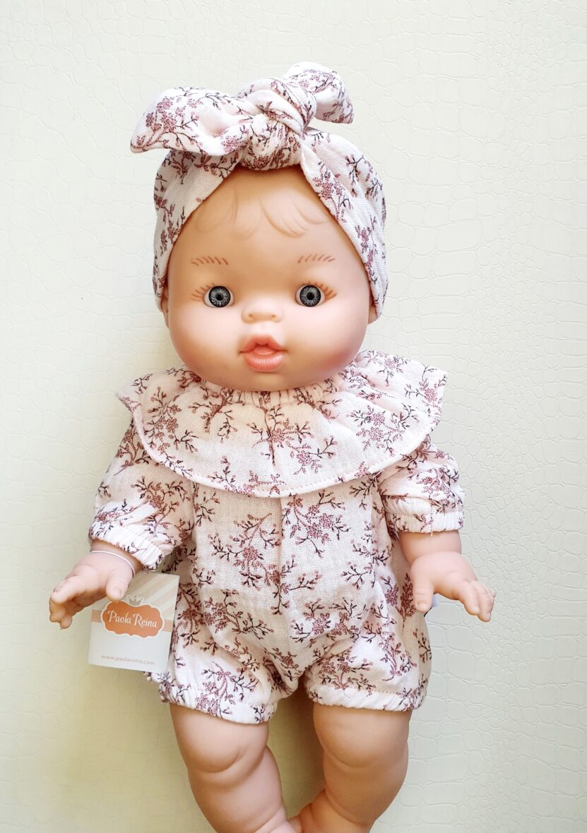 Poupée Gordis Paola Reina 34 cm + Barboteuse et bandeau
