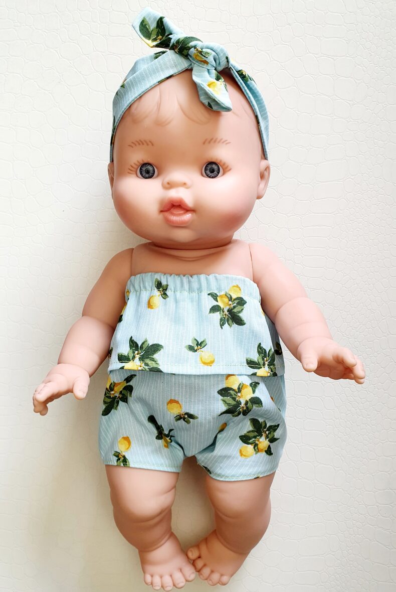 Poupée Gordis Paola Reina 34 cm + Combishort et bandeau