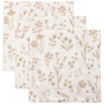 lot-de-3-mini-langes-en-gaze-de-coton-bloomy-31-x-31-cm