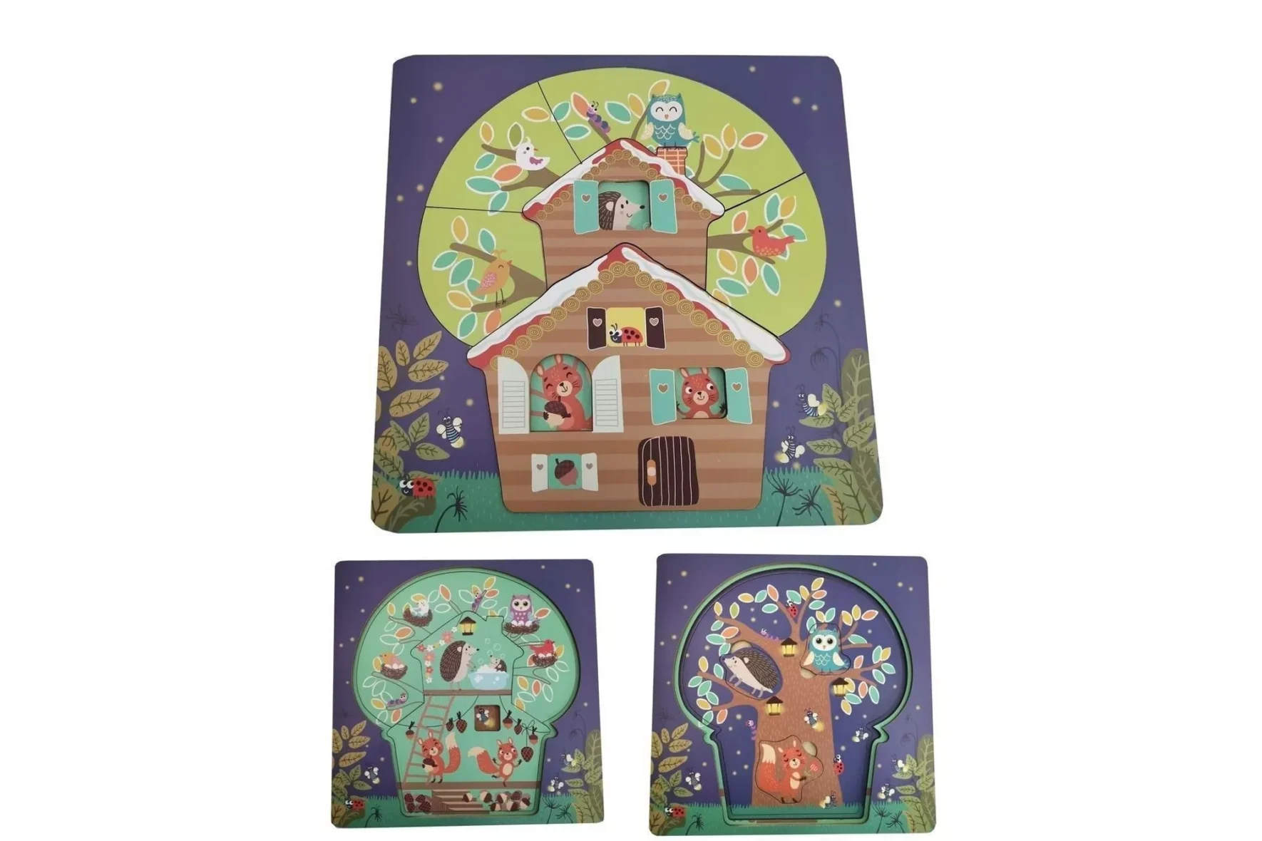 Puzzle cabane dans les bois Magni