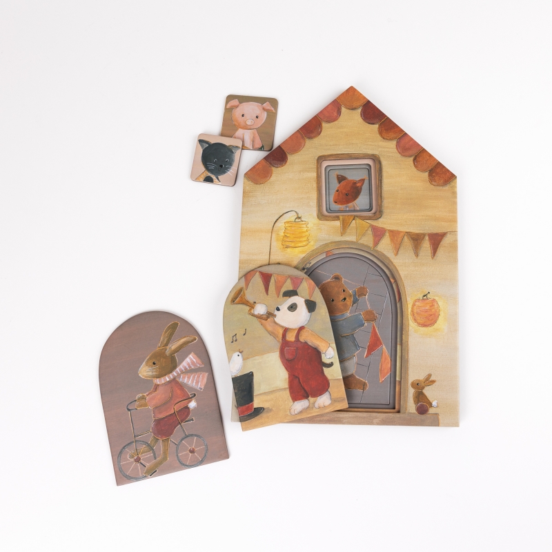 Puzzle multi couches Amis Egmont Toys