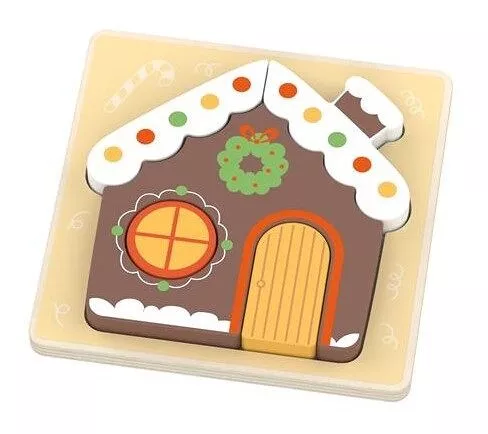 Puzzle de Noël Maison en pain d’épices Magni