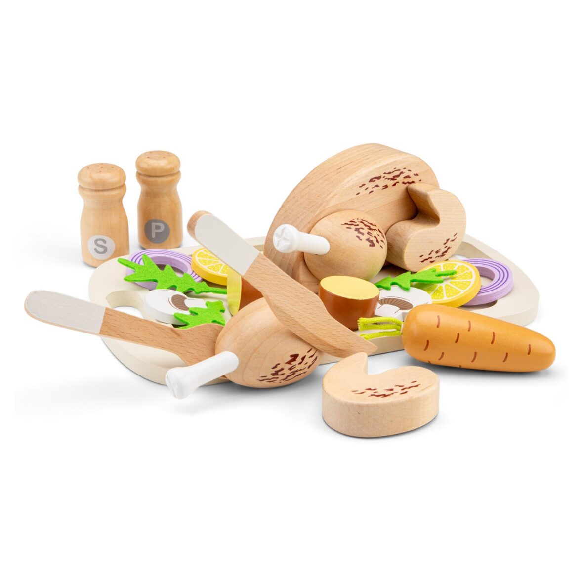 Poulet rôti Play Food – Woet by New Classic Toys