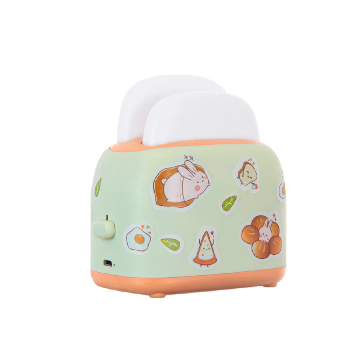 Veilleuse Toaster verte à personnaliser Minisuki