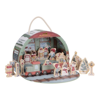 Calendrier de l’avent avec train – Little Dutch