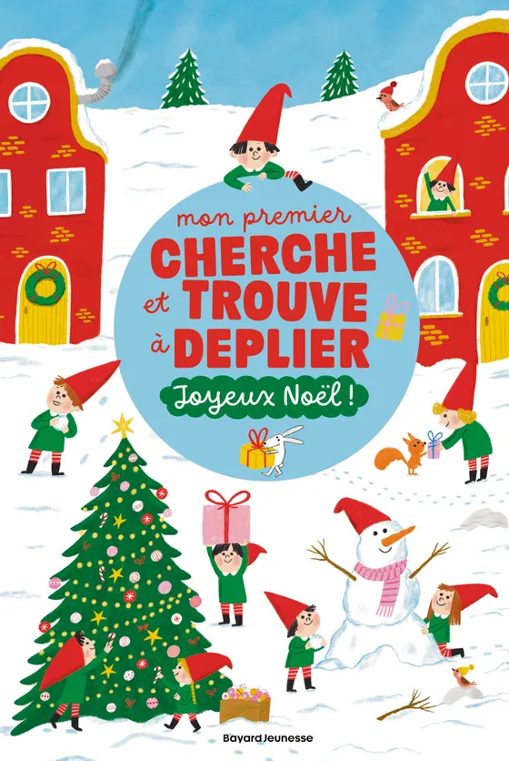 Mon premier cherche et trouve à déplier – Joyeux Noël ! – Editions Bayard