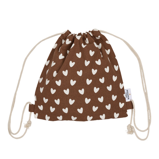 Sac cordons Cœurs Caramel Atelier Wagram