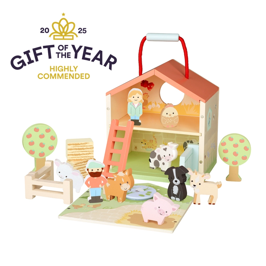 Coffret de jeu Ferme Orange Tree Toys