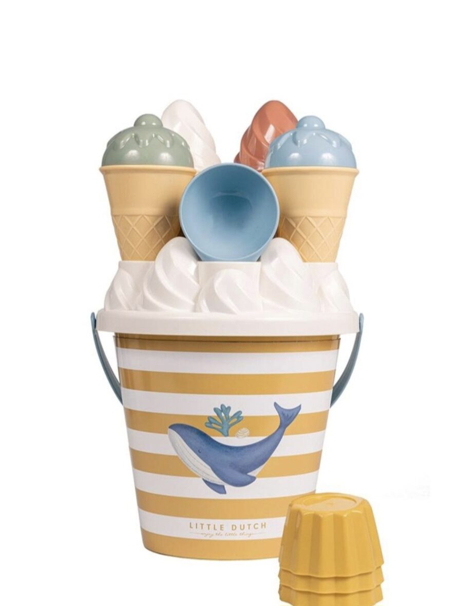 Set de plage Glaces Ocean Dream Blue Little Dutch