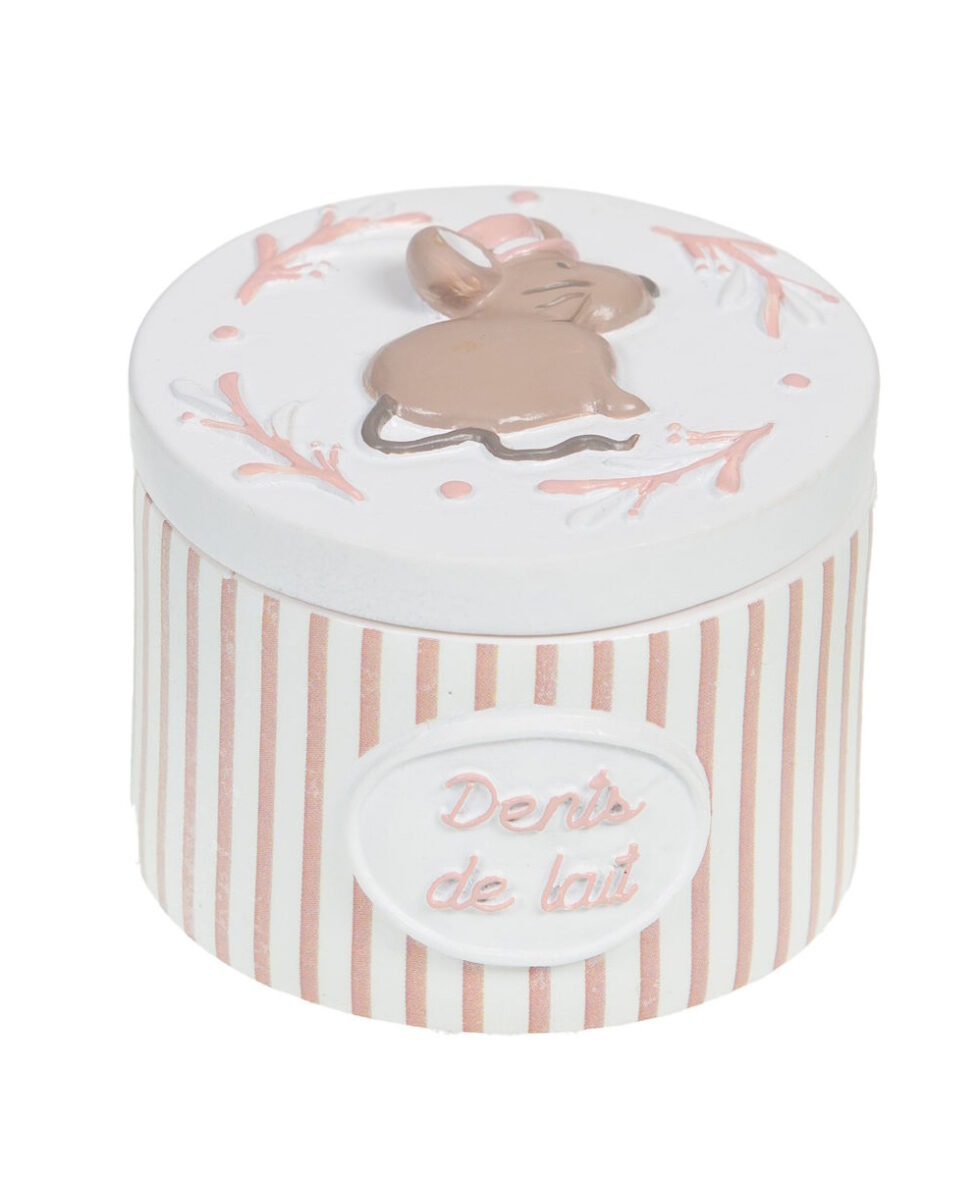 Boite à dents de lait Bout de chou rose Amadeus
