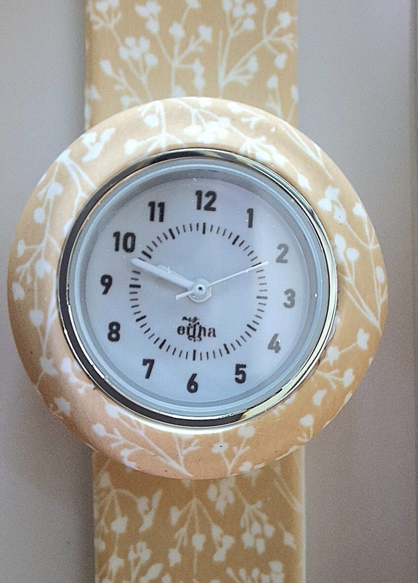 Montre silicone Strapies Baby Bloom Mrs Ertha