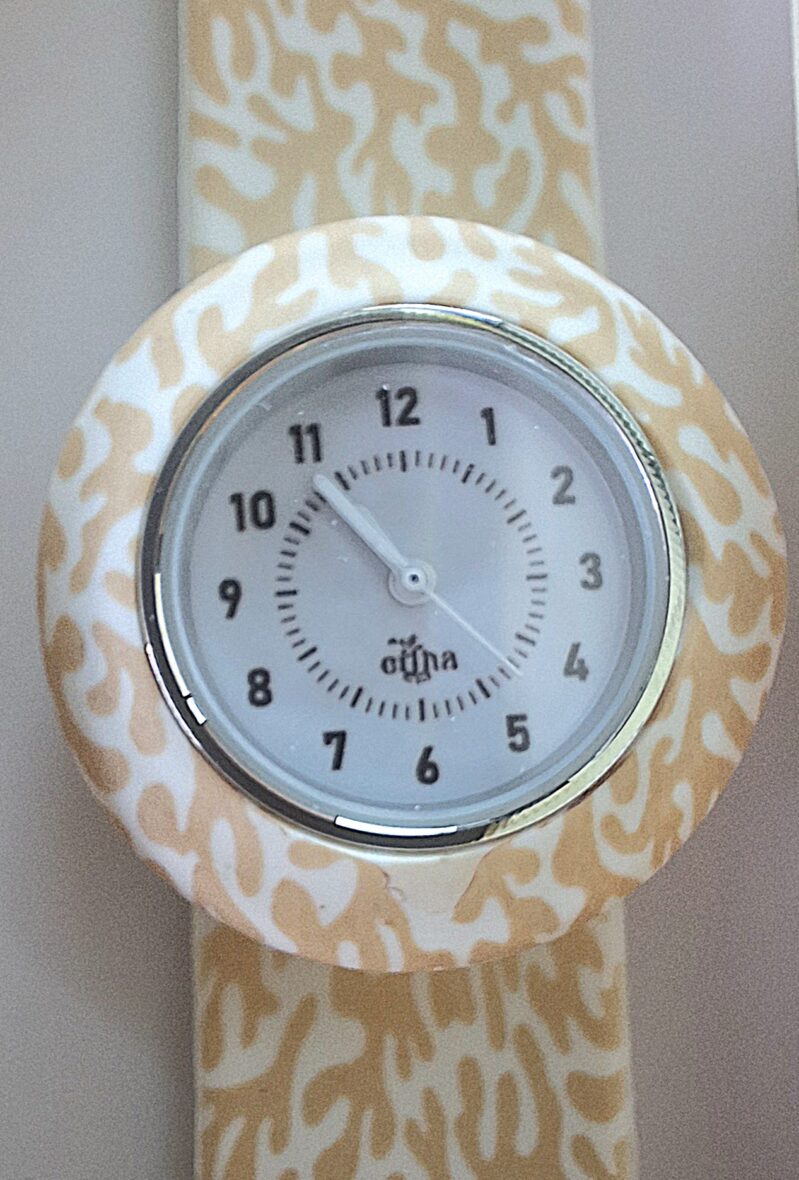 Montre silicone Strapies Blushin Coral Mrs Ertha