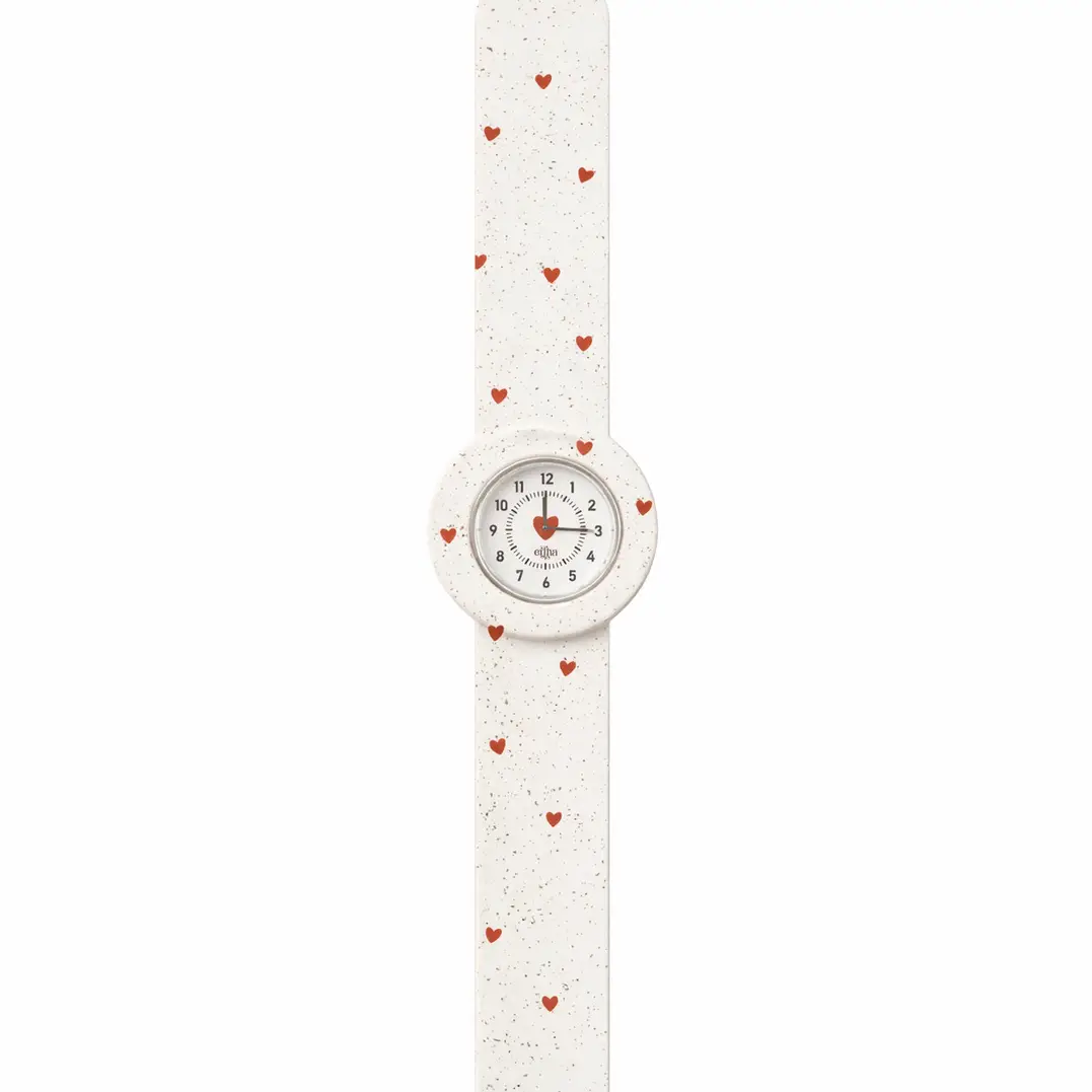 Montre silicone Strapies Love Confetti Mrs Ertha