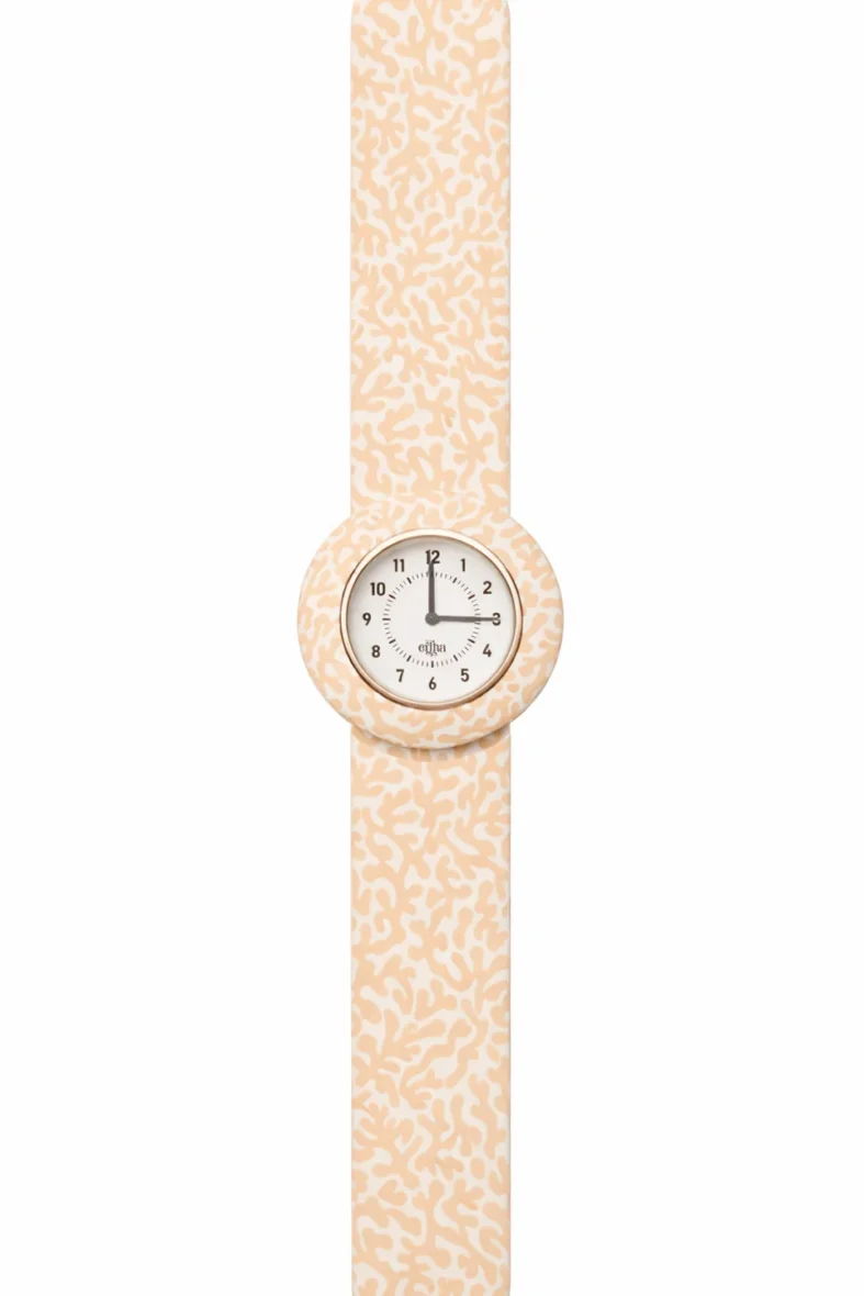 Montre silicone Strapies Blushin Coral Mrs Ertha
