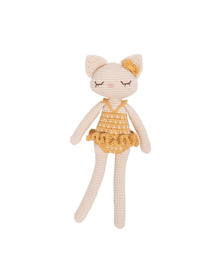 Camille le chat tenue jaune Patti Oslo
