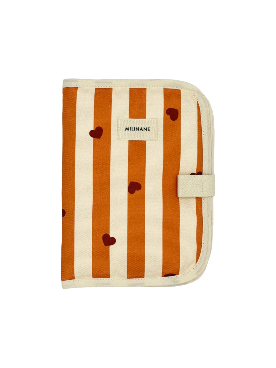 Protège carnet de santé Edgar Caramel Milinane