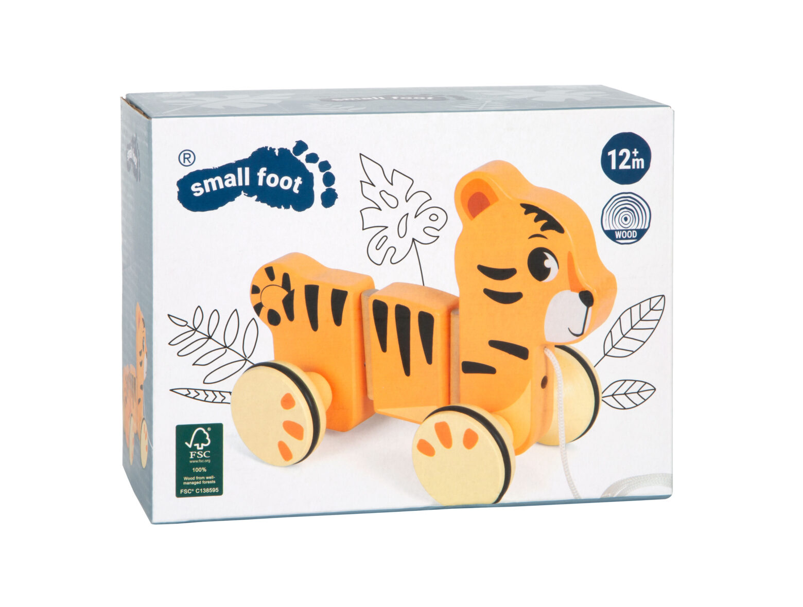 Emballage tigre à tirer Small Foot