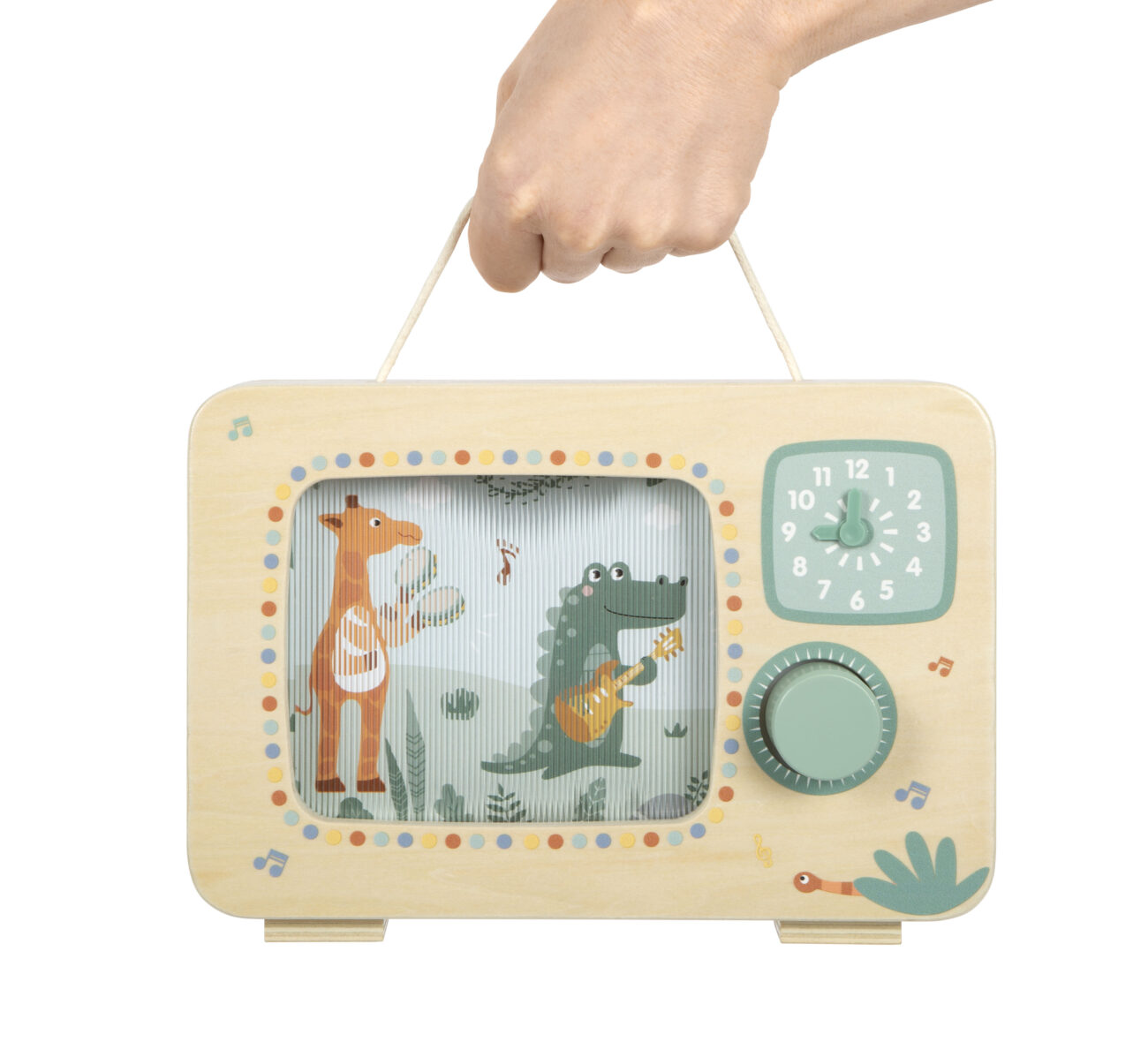 Boîte à musique télévision avec poignée Small Foot