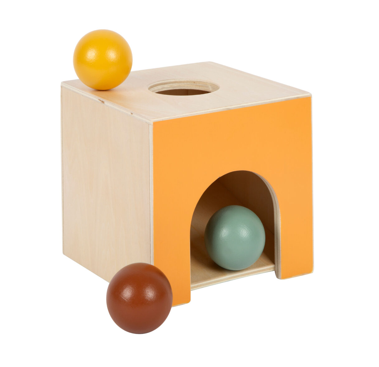 Boîte à boules Montessori en bois Small Foot