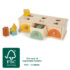 Jeu de tri Montessori en bois FSC avec tiroirs et formes Small Foot