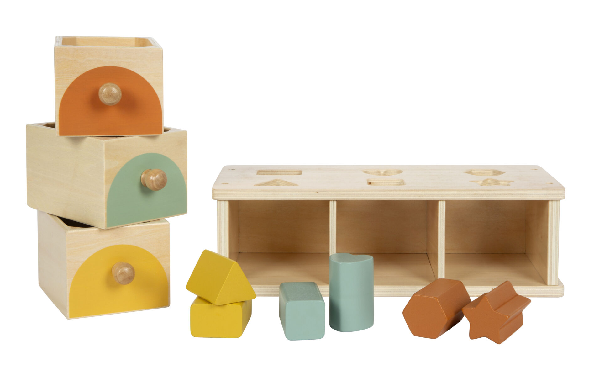 Contenu du jeu de tri Montessori Small Foot