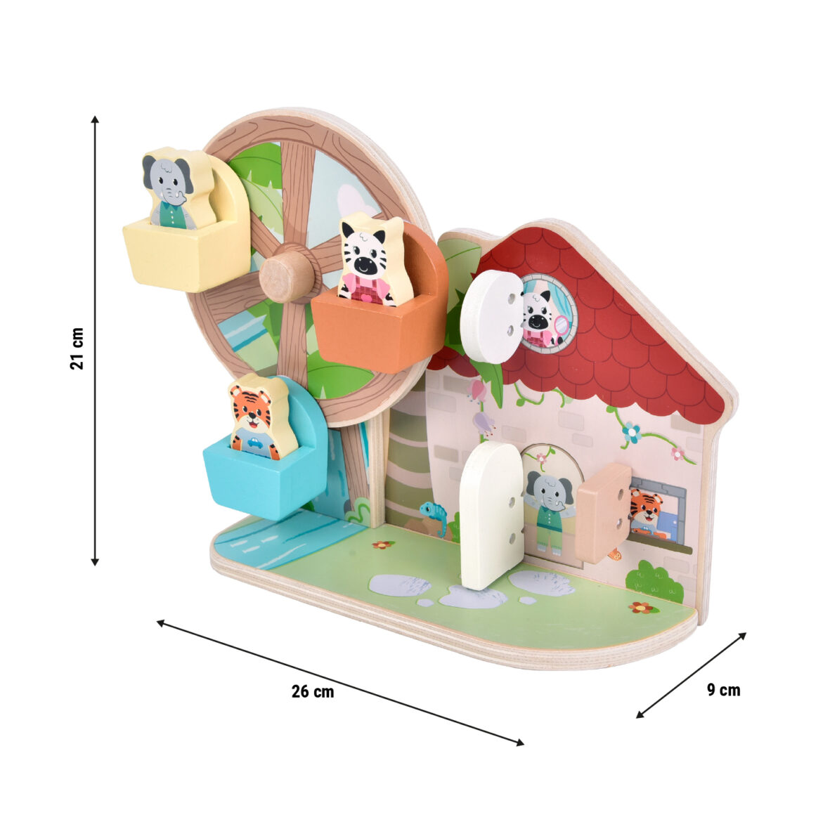 Dimensions grande roue de motricité Small Foot