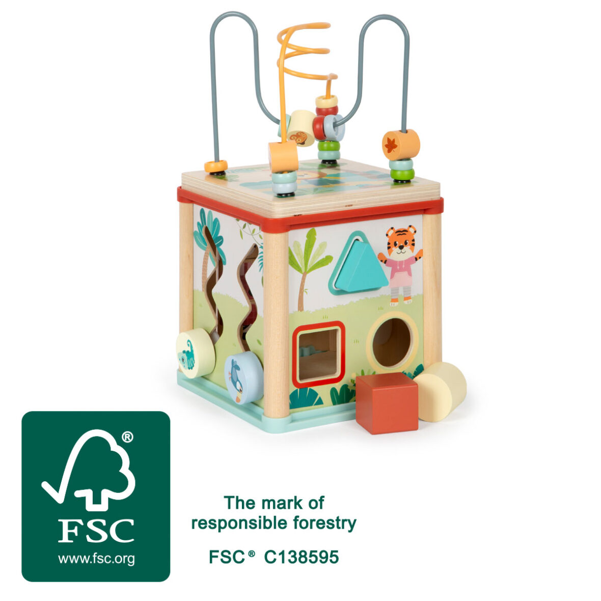Cube de motricité Jungle Friends – Small Foot