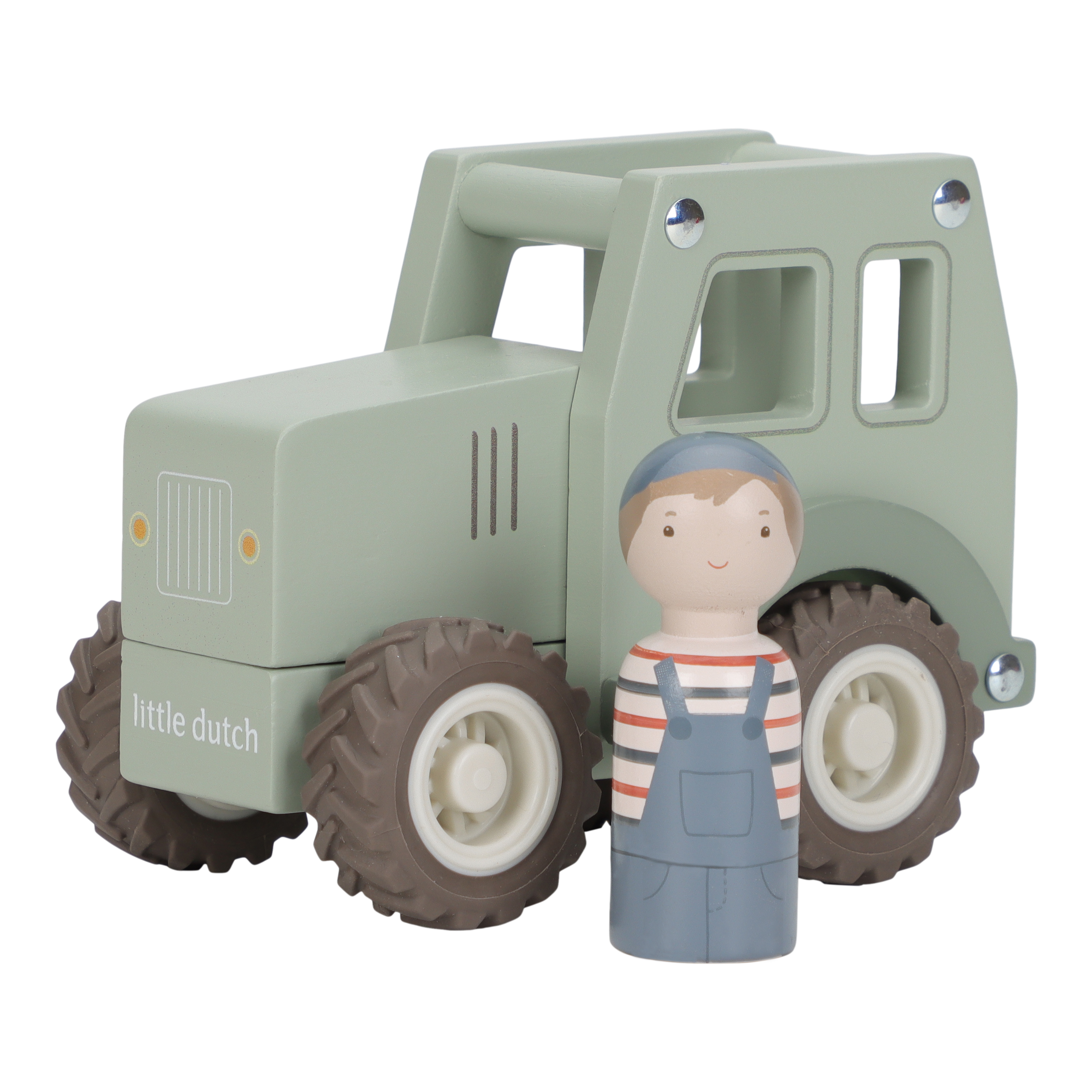 Tracteur en bois Little Dutch