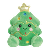 Mini peluche Palm Pals en forme de sapin de Noël vert