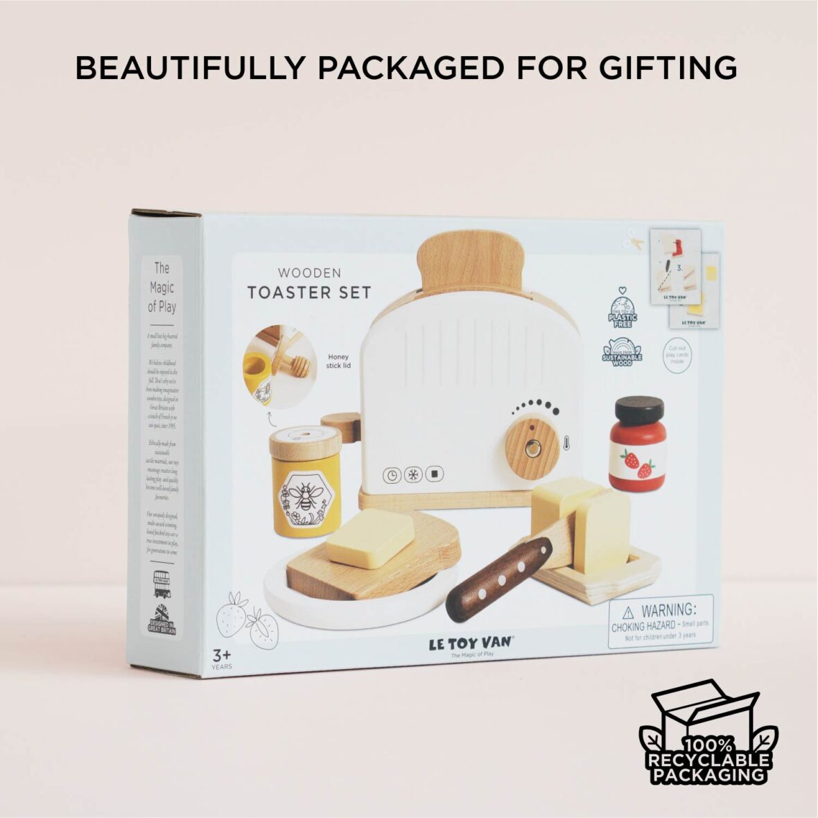Coffret cadeau grille-pain en bois Le Toy Van