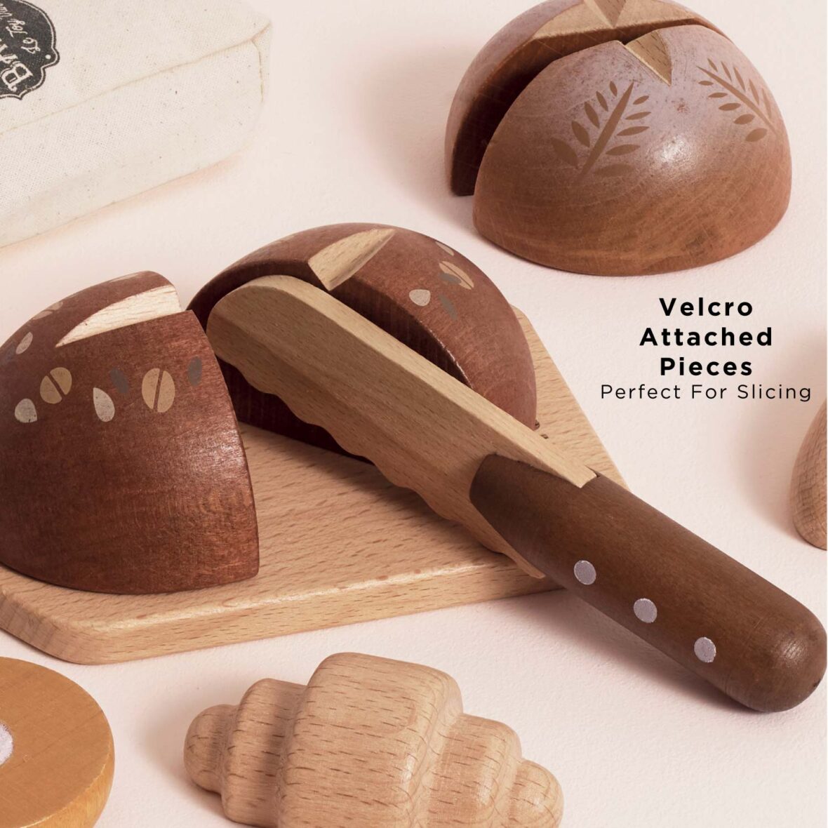 Pain en bois à trancher velcro Le Toy Van