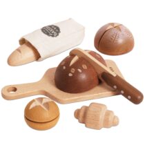 Pains en bois à trancher avec planche et couteau Le Toy Van