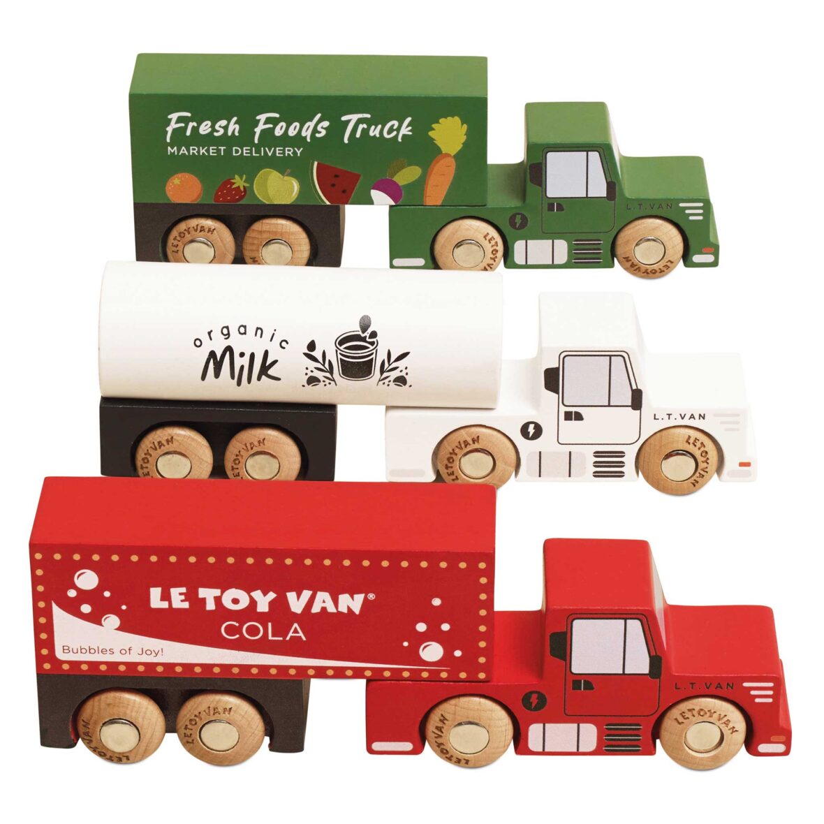 Set de camions et remorques – Le Toy Van