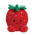 Mini peluche Palm Pals en forme de fraise rouge et verte