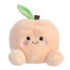 Mini peluche Palm Pals en forme de pêche souriante