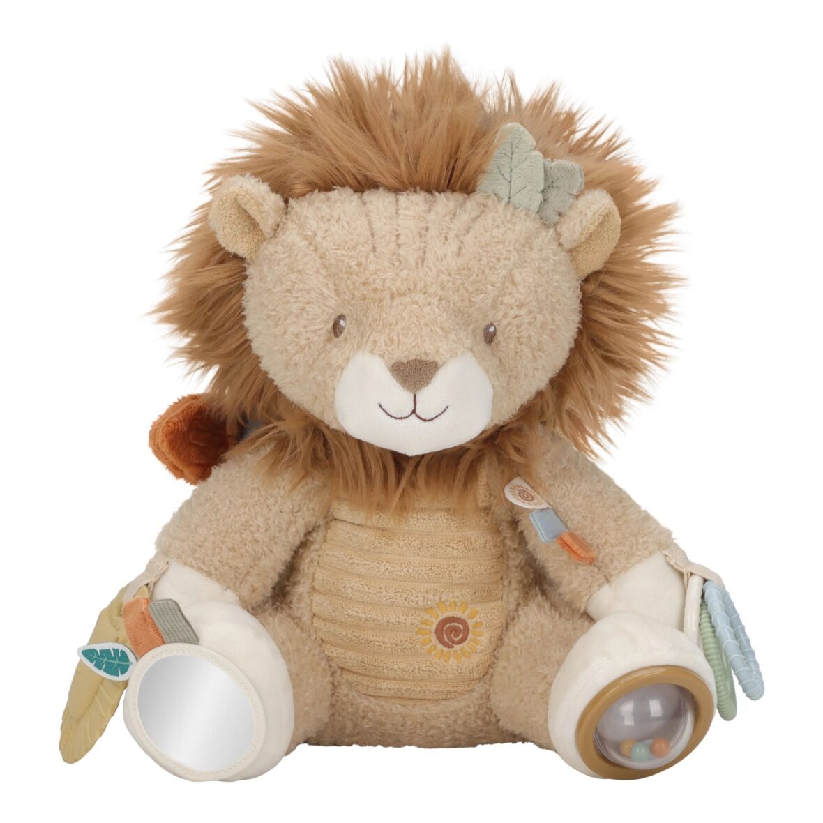 Peluche d’activités Lion Safari Friends – Little Dutch