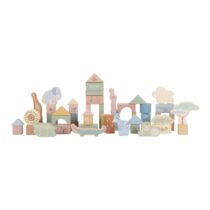 Blocs de construction en bois Safari Friends Little Dutch