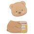 Pièces en bois Bear Brave avec son pot de miel du jouet à empiler Jollies