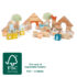 Blocs de construction en bois Farm Buddies