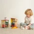Caserne de pompiers en bois — Classic World