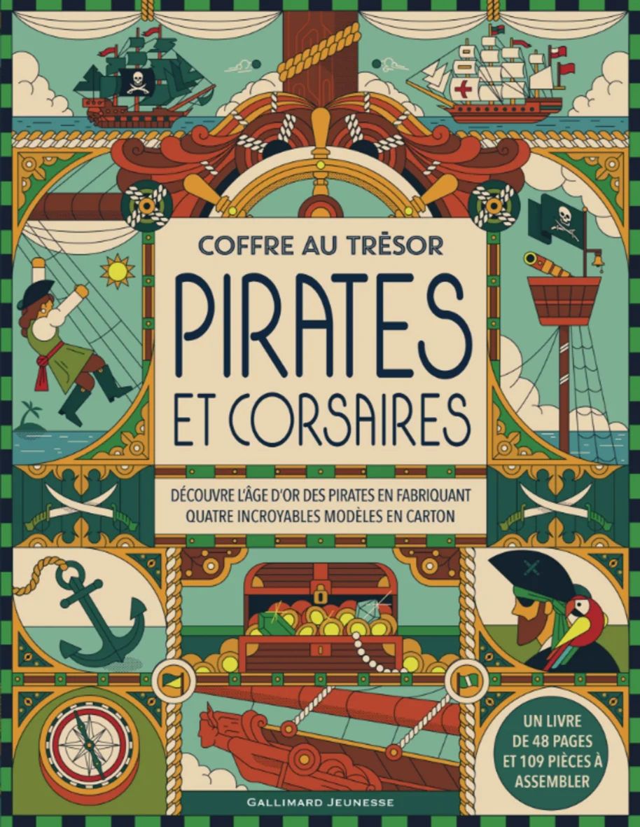 Pirates et corsaires – Coffre au trésor — Gallimard Jeunesse